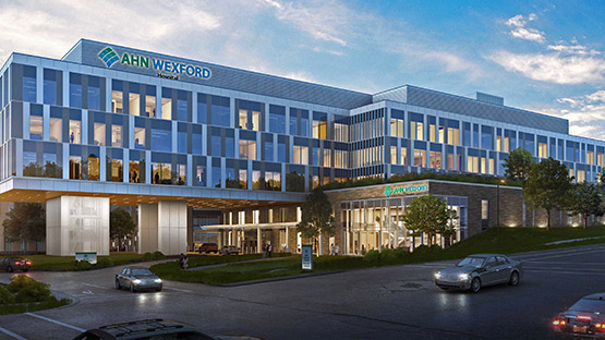 image of the exterior of AHN Wexford