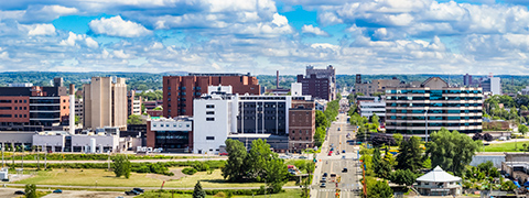 image of Erie, Pennsylvania skyline