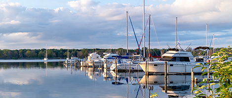 Erie shoreline