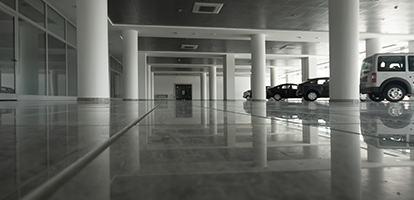 image of the parking structure of an AHN Facility