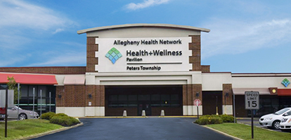 exterior of Wexford Health + Welllness Pavilion