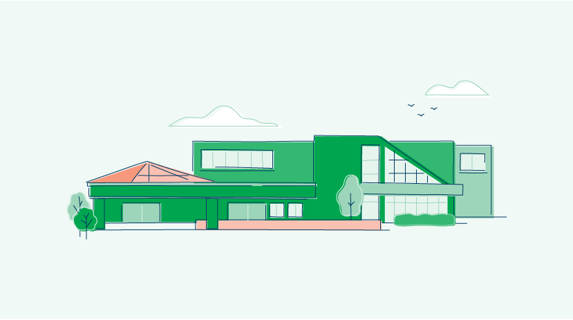 illustration of Grove City Hospital