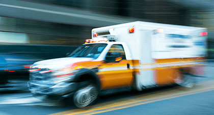 image of an ambulance