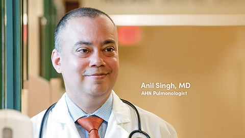 image of lung transplant specialist Anil Singh