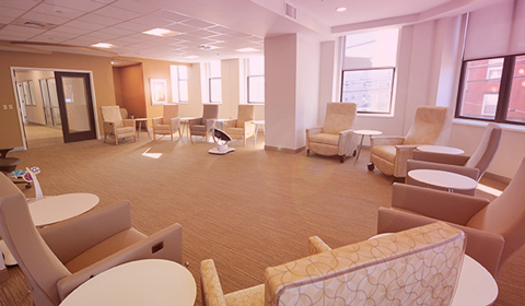 image of the Group Room at the Alexis Joy Center