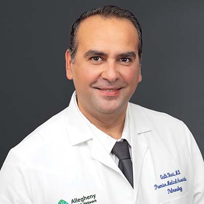 AHN Pulmonologist Dr. Gaith Shari